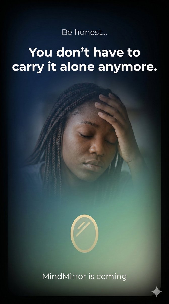YBonuola54476's tweet photo. Last year a teenage girl took her life after JAMB, silent pain alone.
Many youths hide behind “I’m fine” while stress crushes them.
I’m building MindMirror: AI that reads face emotions for instant support.
Week 1 #BuildInPublicATJ: Face detection + CBT Response. @afritechjournal https://t.co/h25uds31fd