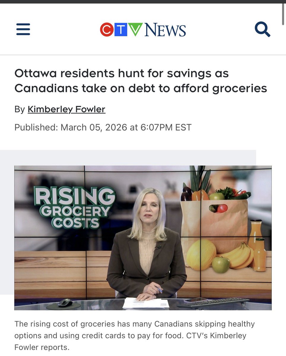 mario4thenorth's tweet photo. ‼️ Heartbreaking 

In the last 6 months: 

-60% skipped meals or reduced portions

-53% credit, buy-now-pay-later, or payday loans for groceries

-40.5% delayed paying a bill so they could buy groceries

People are hanging on by a thread.

And a one-time rebate, won’t fix it. https://t.co/6549WMWnFV