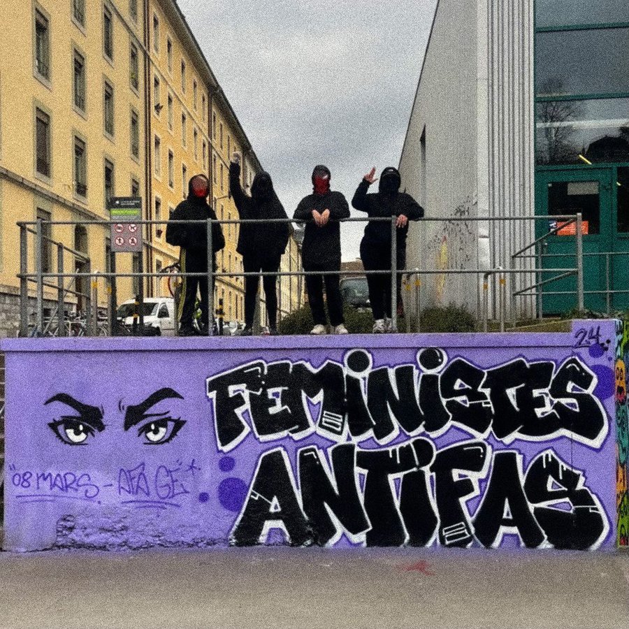 “Antifascist feminists”