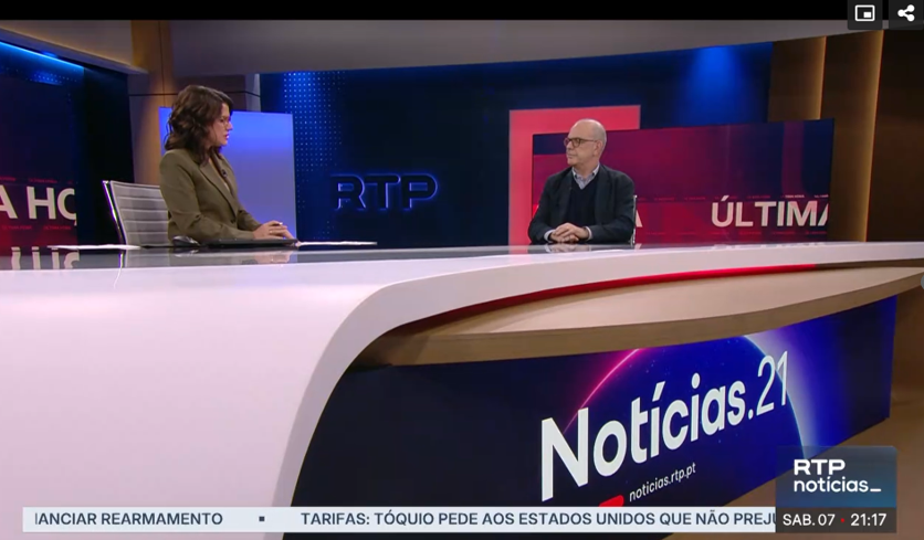 DR_VRF's tweet photo. Comentário sobre o conflito que está a decorrer no Médio Oriente.
RTP Notícias 21, com a jornalista Carolina Freitas (07/03/26).
https://t.co/QGbEdjOhxu https://t.co/f6lowidyAx