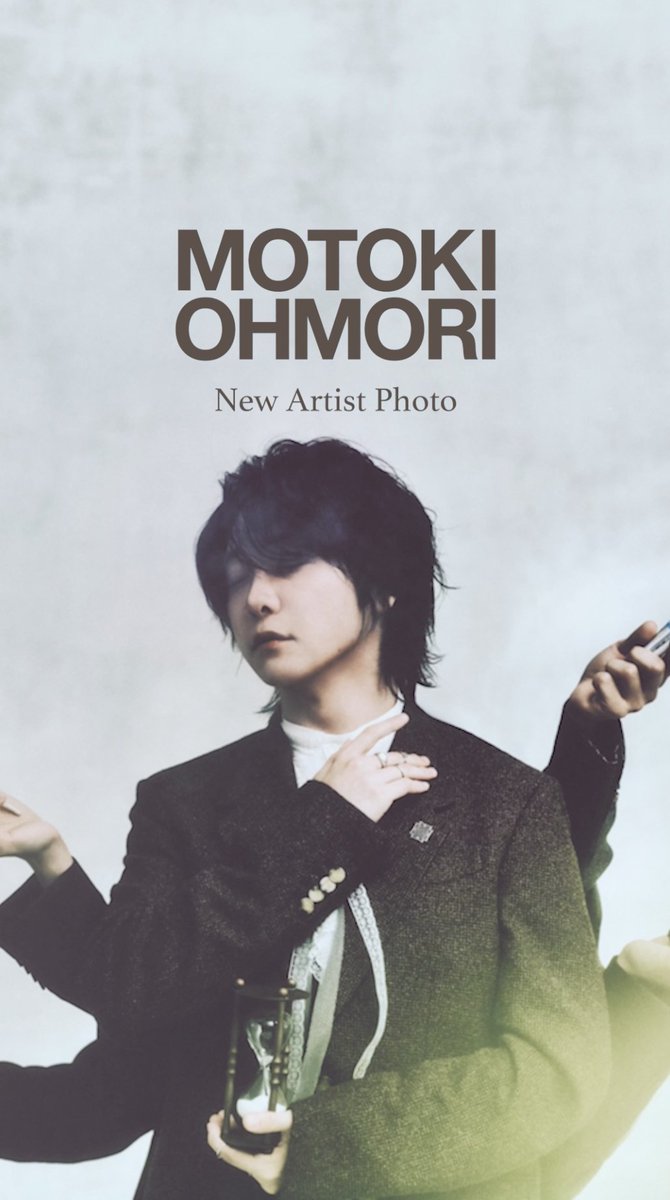 Motoki Ohmori New Artist Photo Behind the Scenes #MotokiOhmori