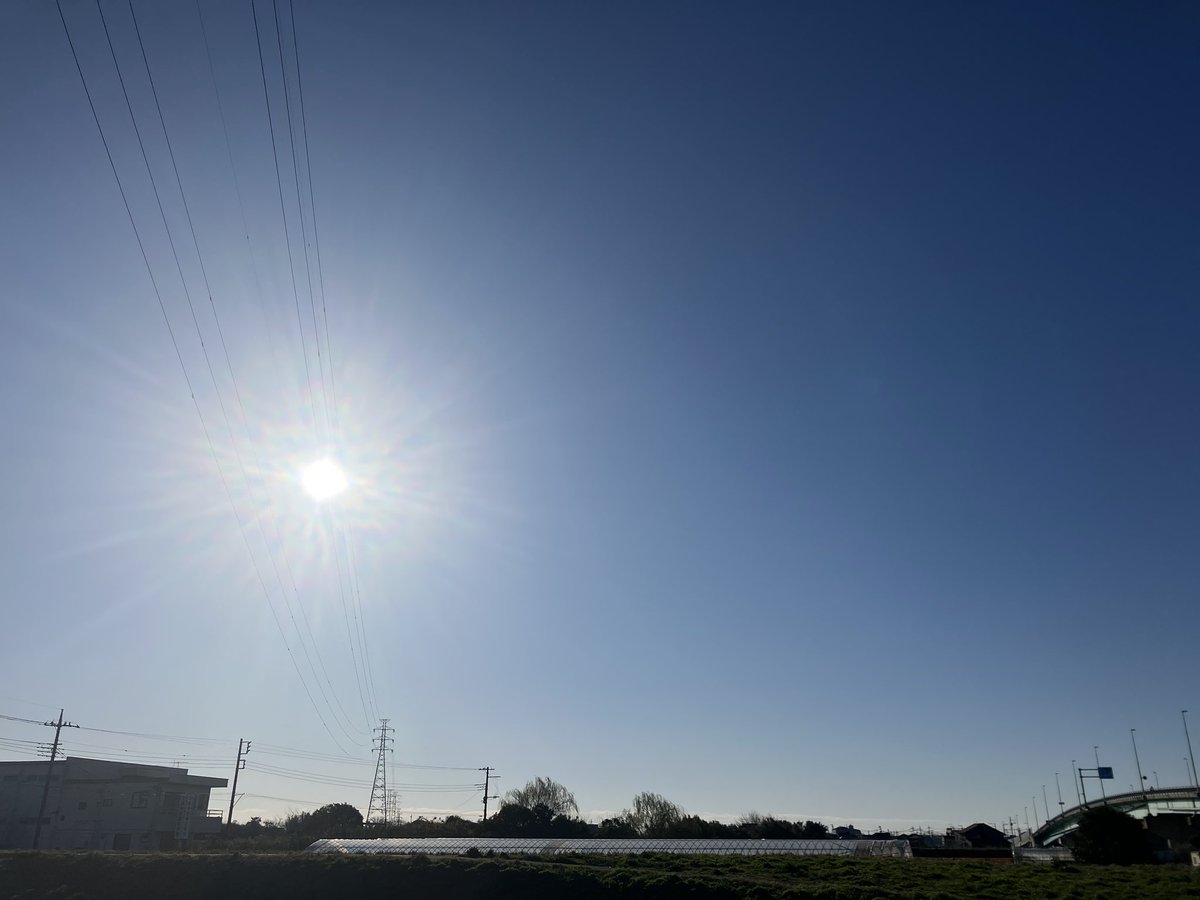 ReedPipeStudio's tweet photo. 2026/3/8 今日の空。
#埼玉県八潮市伊勢野 https://t.co/LZXOw87APy