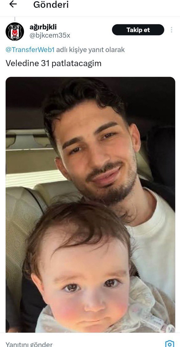 _Terimsports's tweet image. Uğurcan Çakır'ın evladı ile ilgili bu iğrenç paylaşımı yapan ped*fili her kimse ibretlik yapılmalı. Bu işin rengi olmaz. Bu kansız ile ilgili tez vakitte gerekeni yapın lütfen @istanbul_EGM @TC_icisleri
