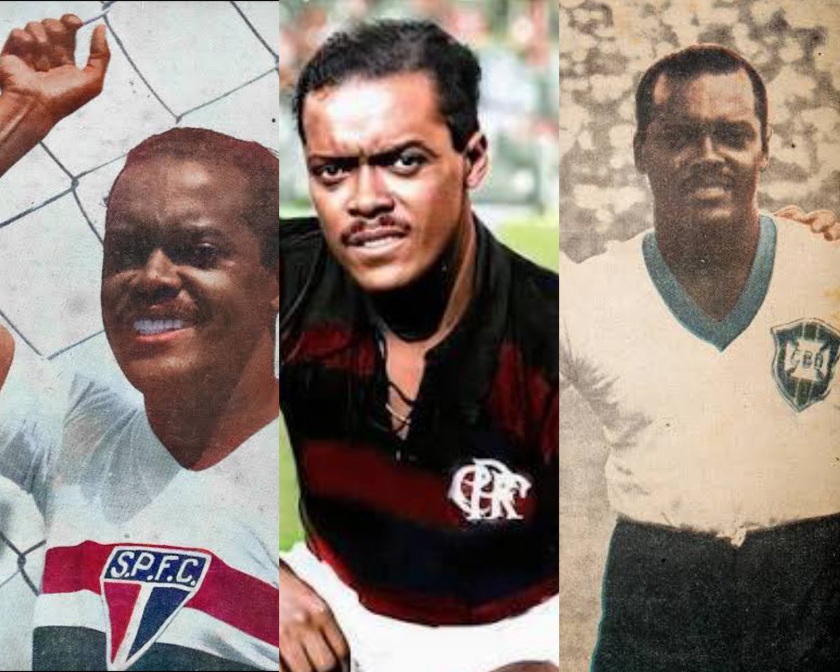 A LENDA LEÔNIDAS DA SILVA!

         (DIAMANTE NEGRO)

🇾🇪 Pelo São Paulo:

⏱️ 212 Jogos 
⚽️ 144 Gols

🇦🇴 Pelo flamengo 
 
⏱️ 149 Jogos 
⚽️ 153 Gols

🇧🇷 Seleção brasileira:

⏱️ 38 Jogos 
⚽️ 38 Gols 

🥇Artilheiro de copa do mundo 
🥇Melhor jogador de copa do mundo

> Mais de 430