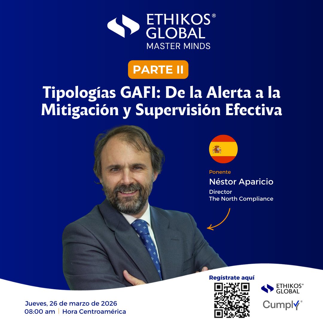 Más de 200 profesionales participaron en la primera parte.

El 80% pidió que continuáramos.

En esta segunda sesión abordaremos cómo transformar alertas en acciones concretas y cómo fortalecer la supervisión dentro de las organizaciones.

Registro aquí: events.teams.microsoft.com/event/a46ad5c1…