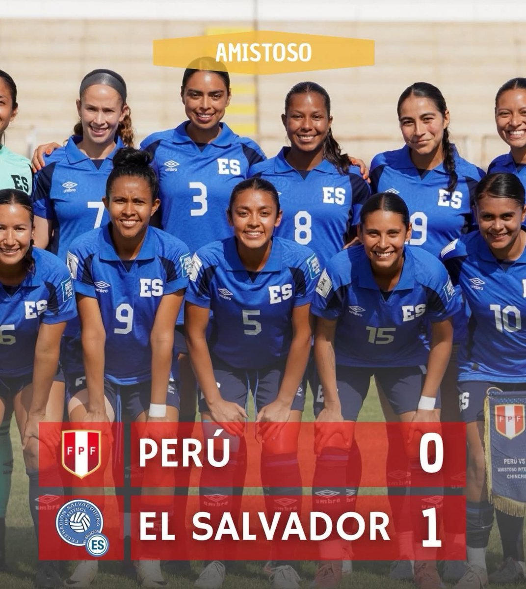 MRDeportivaES's tweet photo. La Selecta femenina mayor, le volvió a ganar a Perú, esta tarde 1x0 con gol se Elizabeth Johannes. 

#LaradioWebdelFutbolSalvadoreño. https://t.co/MxPcvxT3w6