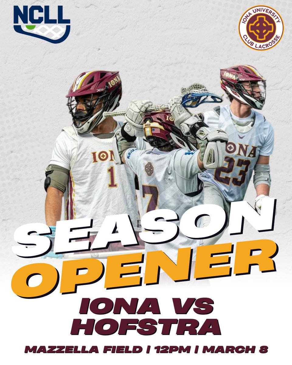 Iona Mens Club Lacrosse tweet media