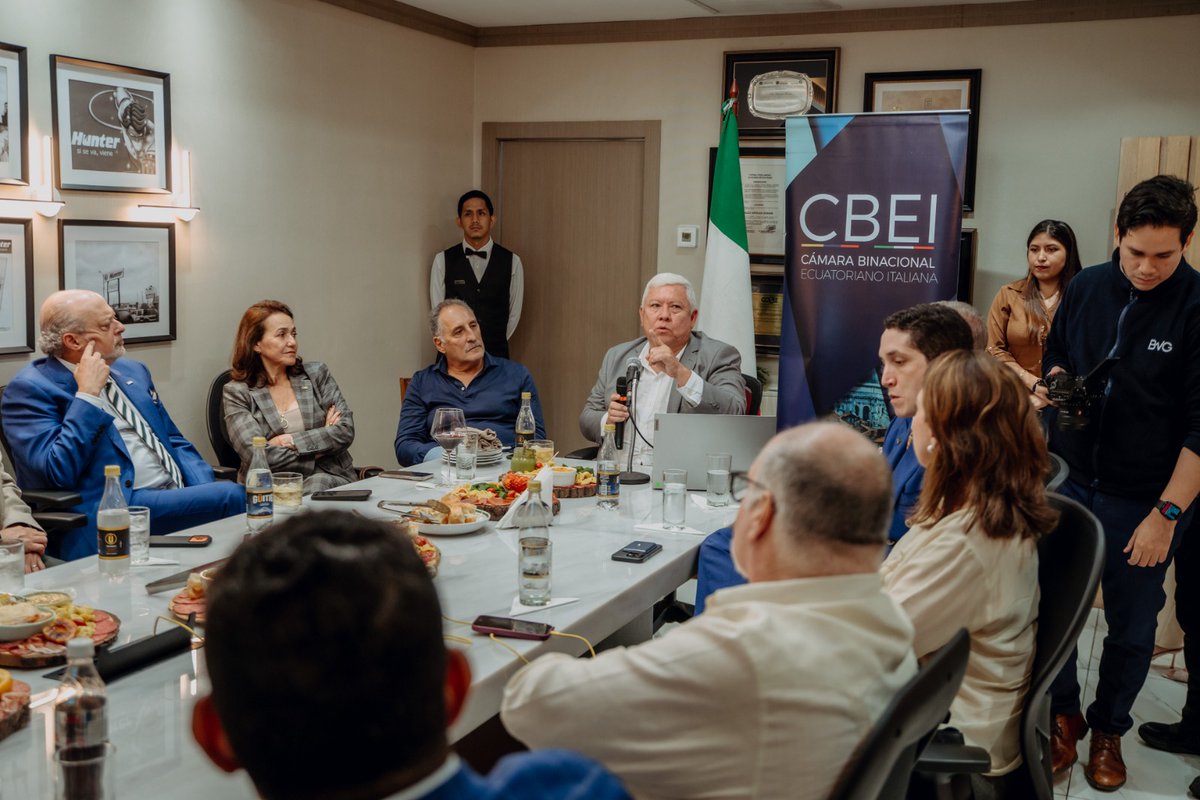 Cámara Binacional Ecuatoriano Italiana tweet media