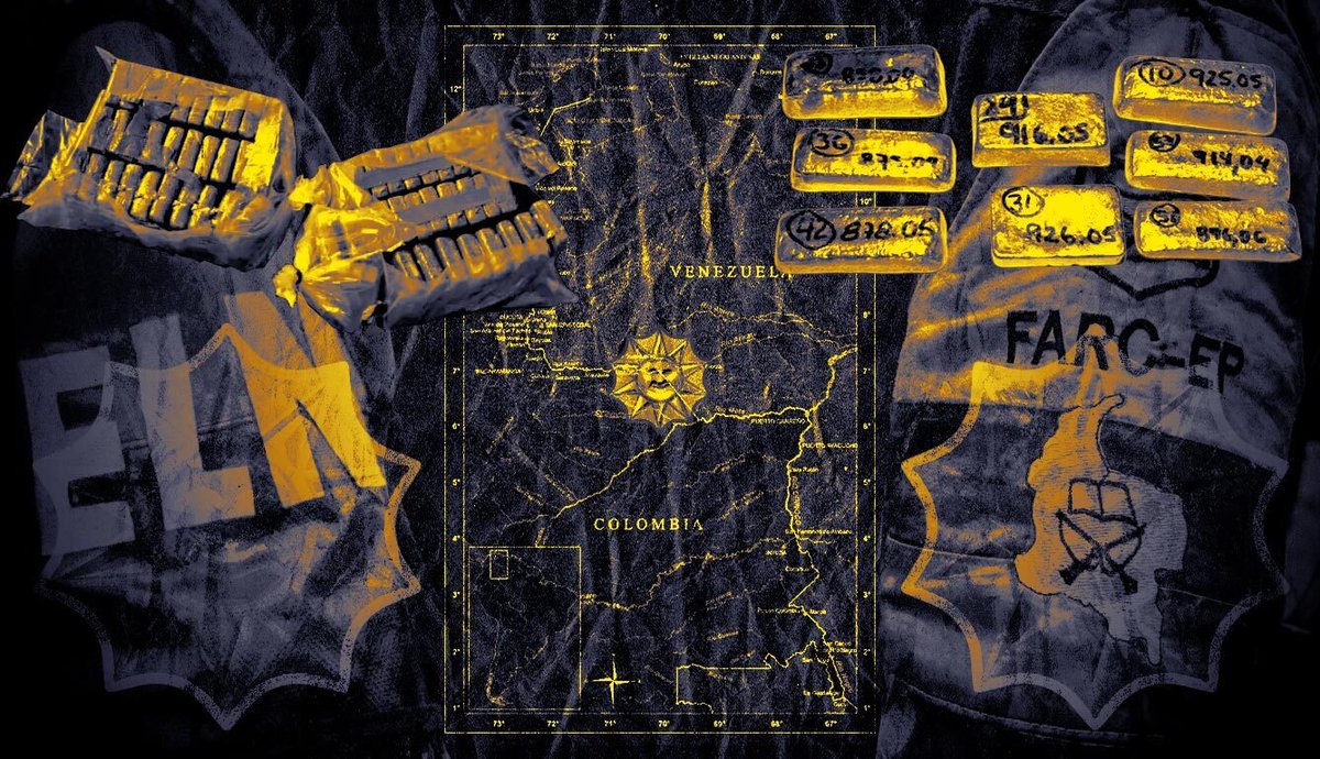 🇨🇴🇻🇪Con la toma del Catatumbo por parte del ELN, y una disputa aún activa con la Segunda Marquetalia por el control de las rentas ilícitas mineras en el sur, la frontera entre Colombia y Venezuela se ha convertido en un laboratorio de droga y guerra. Lea más: