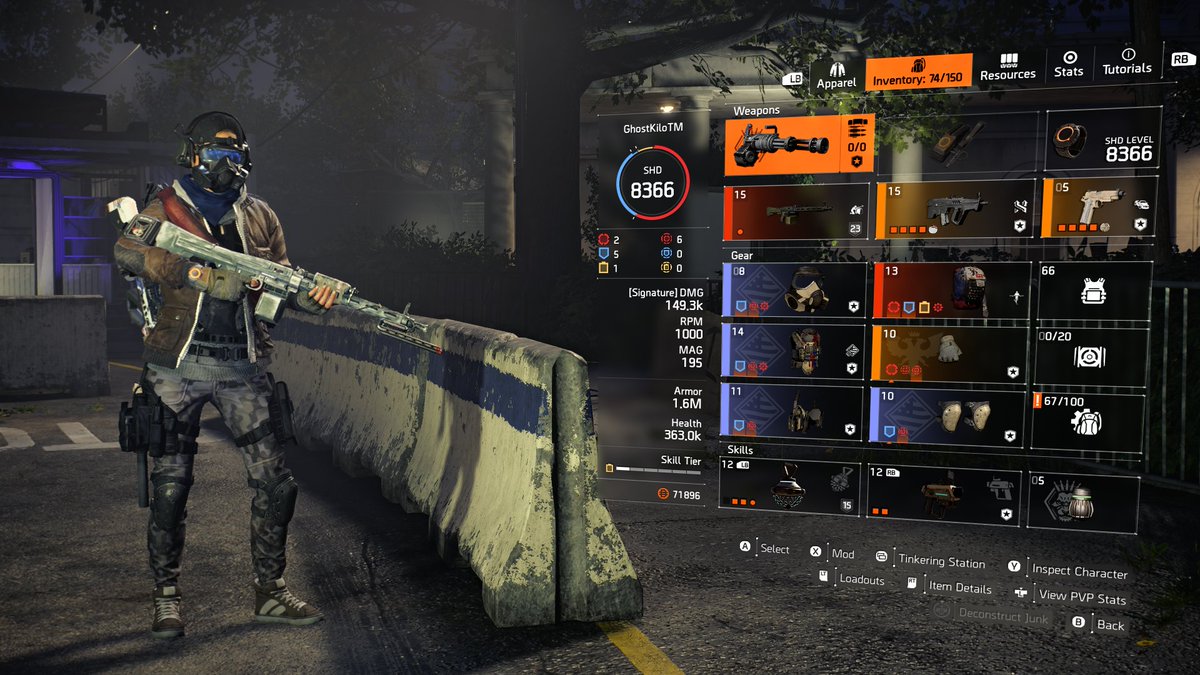 GhostShoeless's tweet photo. Did I hear, Revamped Gear? ๐ Lets get this gear badass...with a few of the new toys *cough Alejandro cough Harrier* #SHDAgent #WeAreTheDivision ๐บ๐ธ ๐ธ๐ช ๐ท๐ด ๐บ๐ฆ https://t.co/DHhNQrxgXh