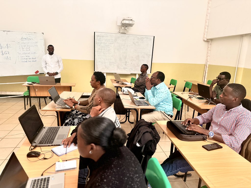 OptimaDataSol's tweet photo. #Day1 – #Advanced_Excel &amp; #PowerBI Training Successfully Started!

#Today we officially kicked off our Advanced Excel &amp; Power BI professional training, delivered both physically in Kigali and online to participants joining from different locations. https://t.co/tPwpEkYPgY