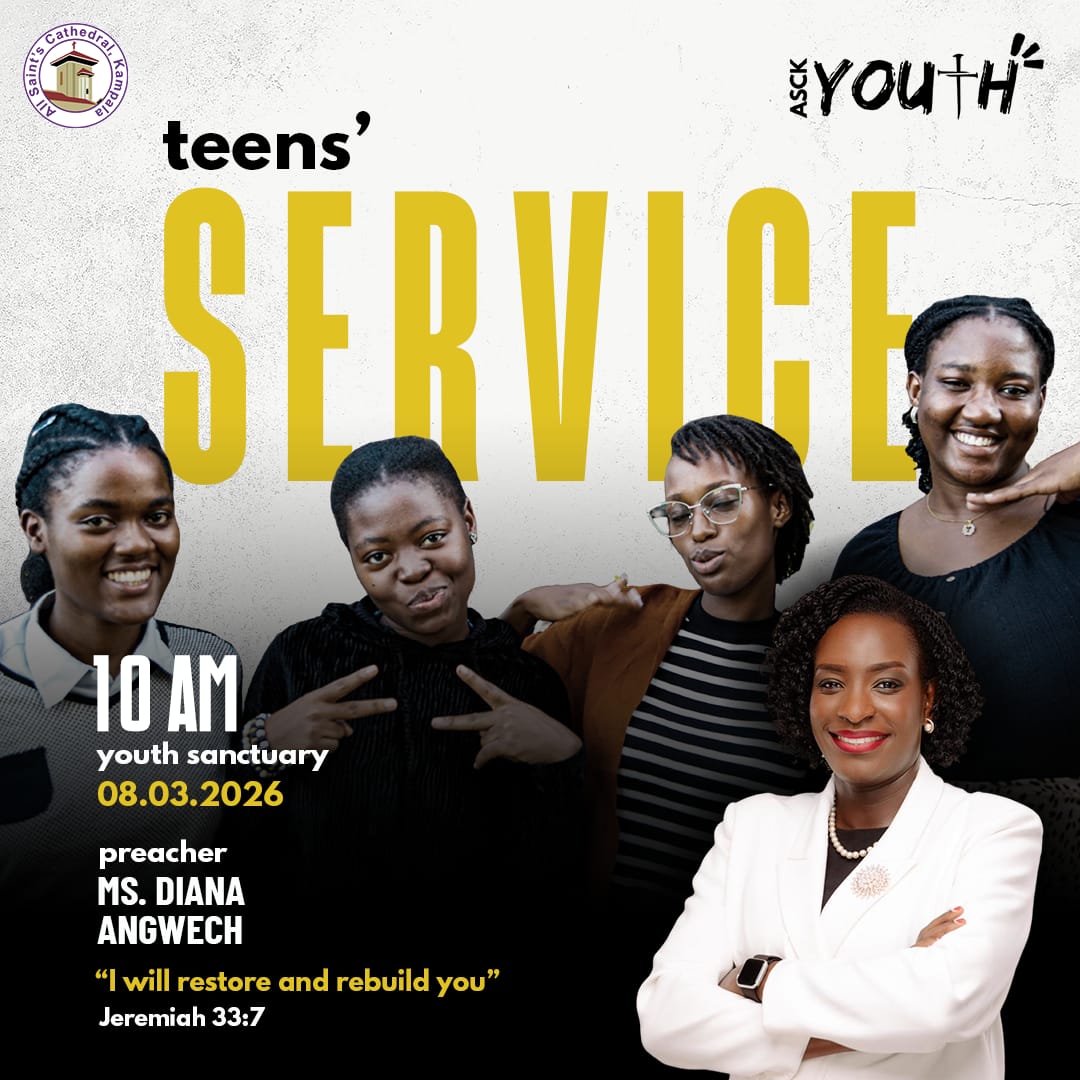 allsaintskla's tweet photo. Join us for Teens Service physically at the cathedral on Sunday, 8th March 2026 at 10am. Come with a friend !!
#ASCKTeensService #ASCKYouth https://t.co/bzg4s5q8P0