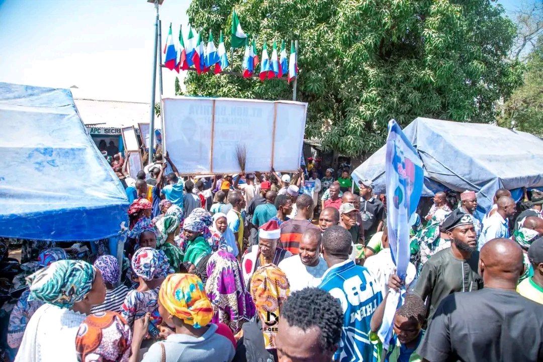Today, I formally joined the All Progressives Congress (APC) at my ward in Hong. Ready to work with fellow party members to drive progress at the grassroots level.