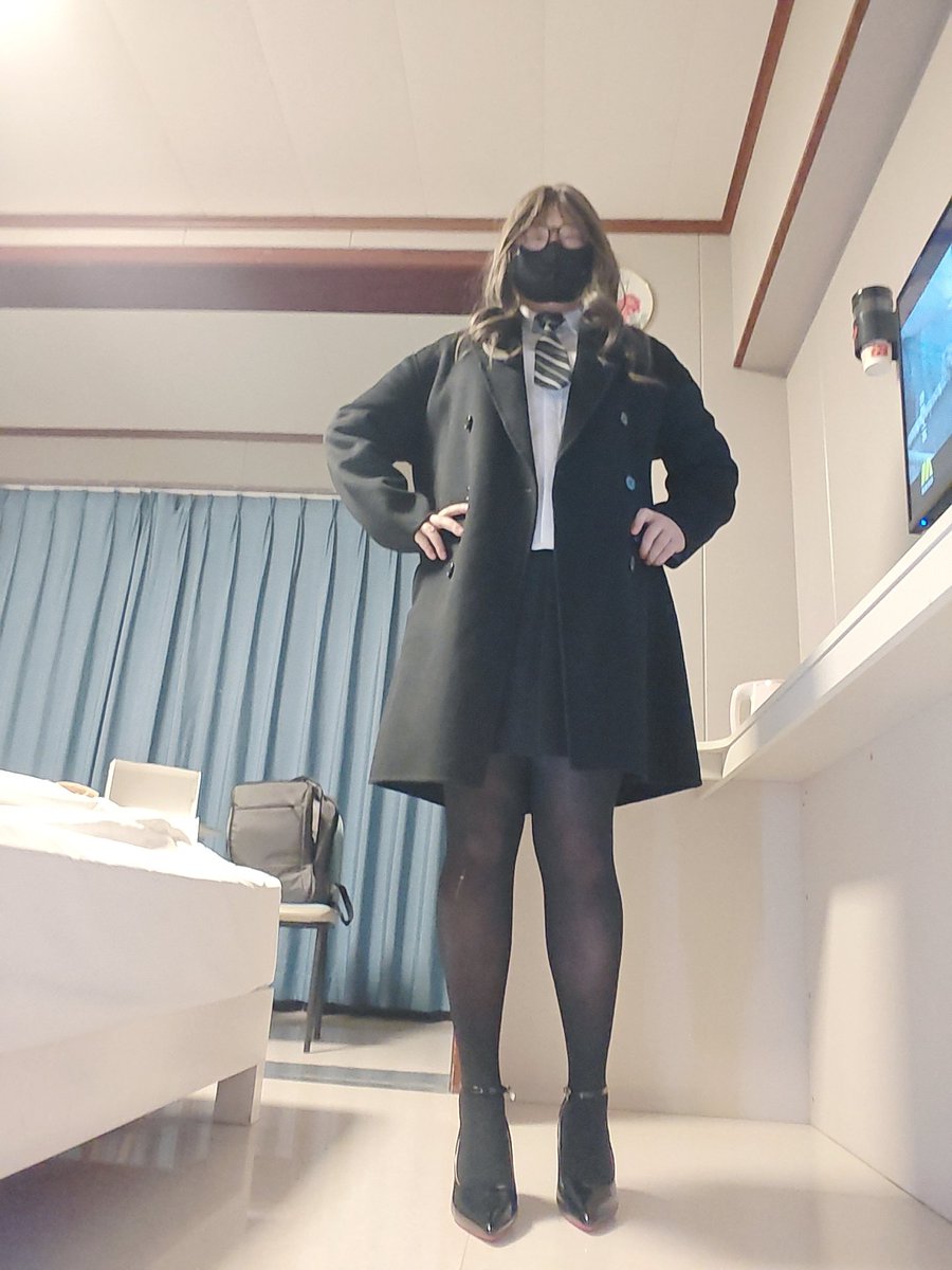 c_gakki's tweet photo. 久违 #伪娘露出 #男娘 #伪娘 #黑丝 https://t.co/FYw9xWkTnF