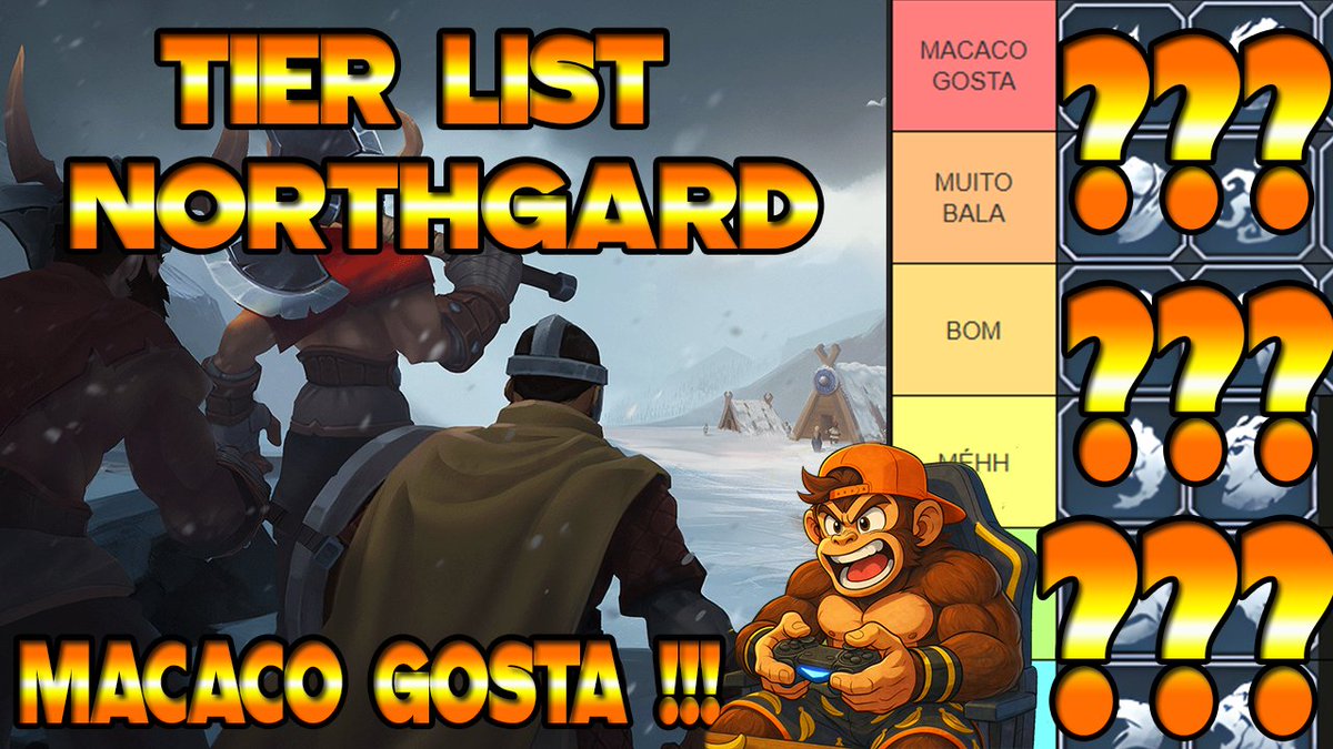 Northgard – MINHA TIER LIST dos CLÃS 🏆 | Ranking Pessoal

youtube.com/watch?v=1VxS_O…
#Northgard #TierList