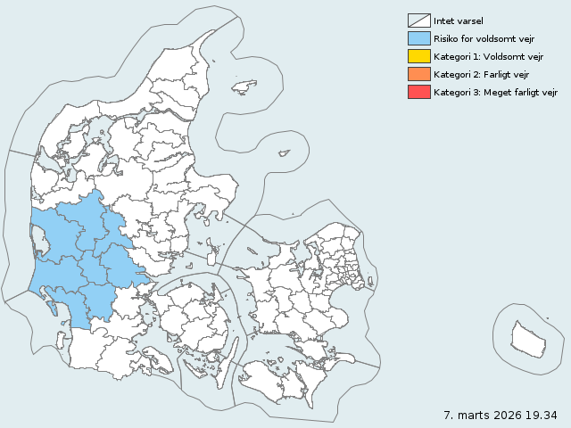 DMI warnt vor dichtem Nebel in Dänemark