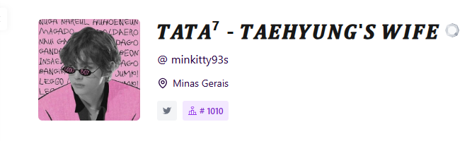 𝑻𝑨𝑻𝑨⁷ - 𝑻𝑨𝑬𝑯𝒀𝑼𝑵𝑮'𝑺 𝑾𝑰𝑭𝑬 ⦿ ☰ ☲ tweet media