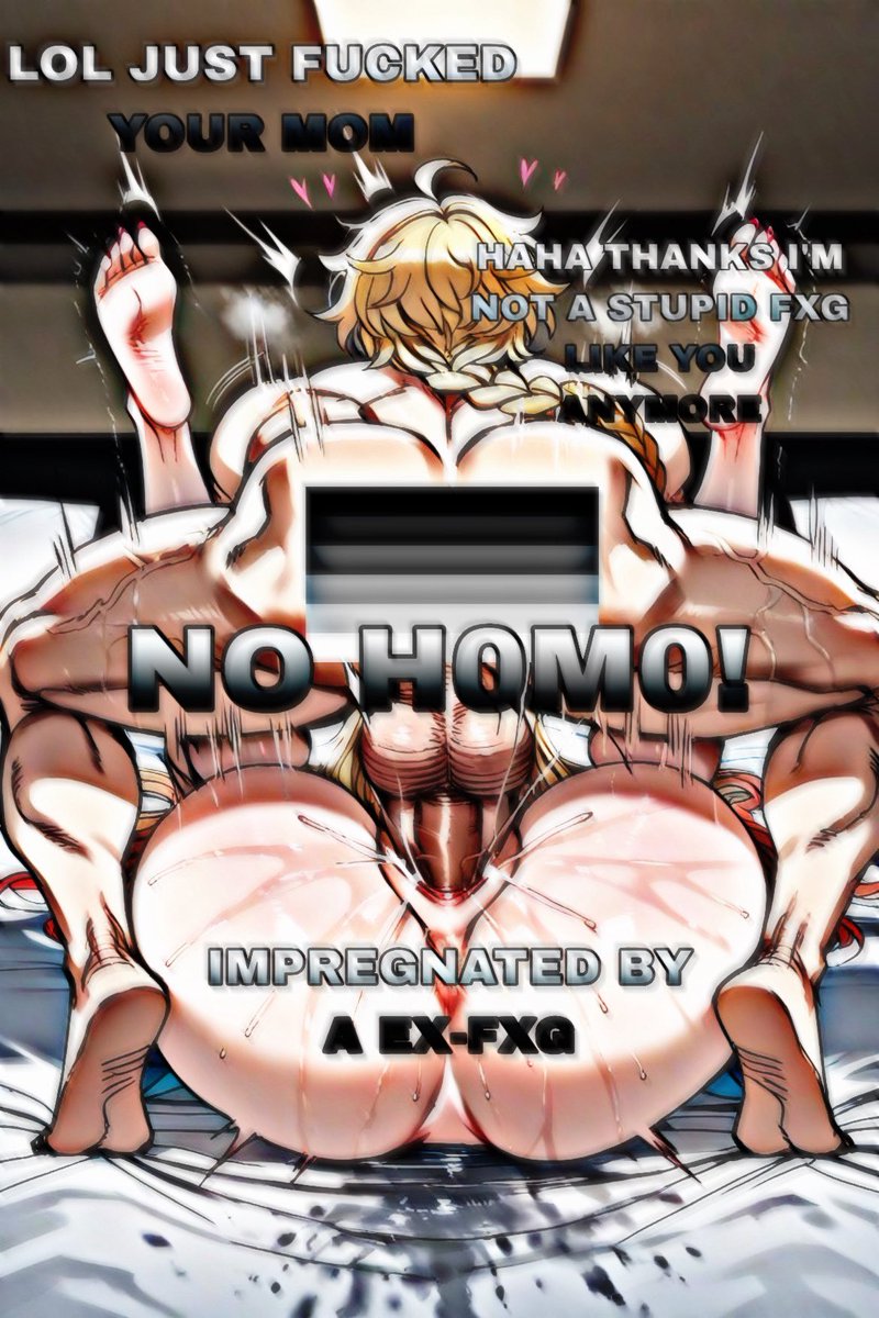 AETHEREXFXG's tweet photo. 𝐇𝐀𝐇𝐀 𝐋𝐎𝐋 𝐅𝐗𝐆 𝐉𝐔𝐒𝐓 𝐅𝐔𝐂𝐊𝐄𝐃 𝐘𝐎𝐔𝐑 𝐒𝐋𝐔𝐓𝐓𝐘 𝐌𝐎𝐌

#g2s #Gay2Straight #ExGay https://t.co/zsGcCwP0Xa