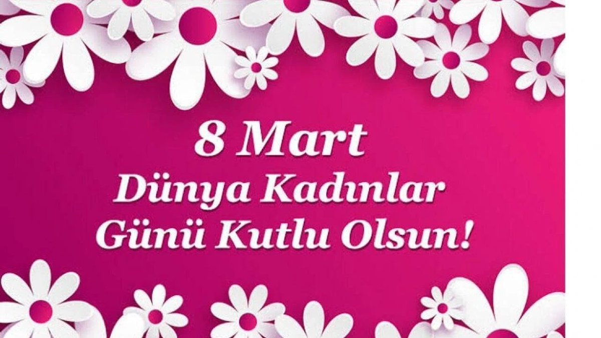 #8MartDünyaKadınlarGünü 
  Baş tacısınız ..