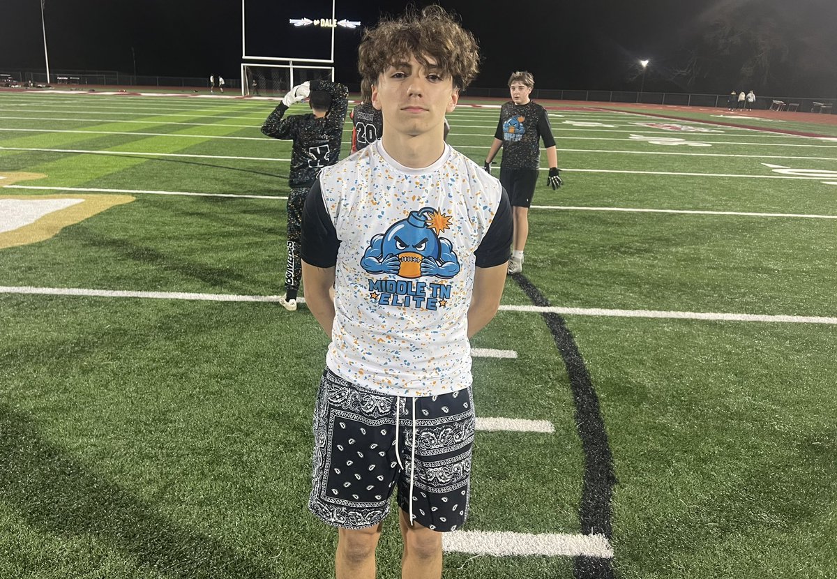 #TN2029 WR Ethan Evetts impressed me at Middle TN Elite’s latest practice 🏈🏅

Evetts was a reliable passing target during practice, hauling in a beautiful deep ball