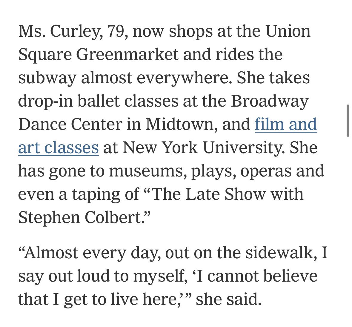 NYT reports that some older adults are moving to NYC instead of retiring in Florida? Of course. Walkability, transit, culture, parks, and the freedom of not needing a car make it possible to stay active, connected, and engaged at any age.

nytimes.com/2026/03/07/nyr…