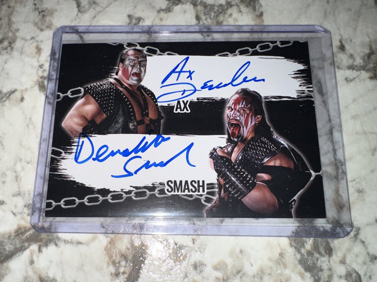 juicefreak247's tweet photo. #DemolitionHOF https://t.co/Y0SY5fUayA