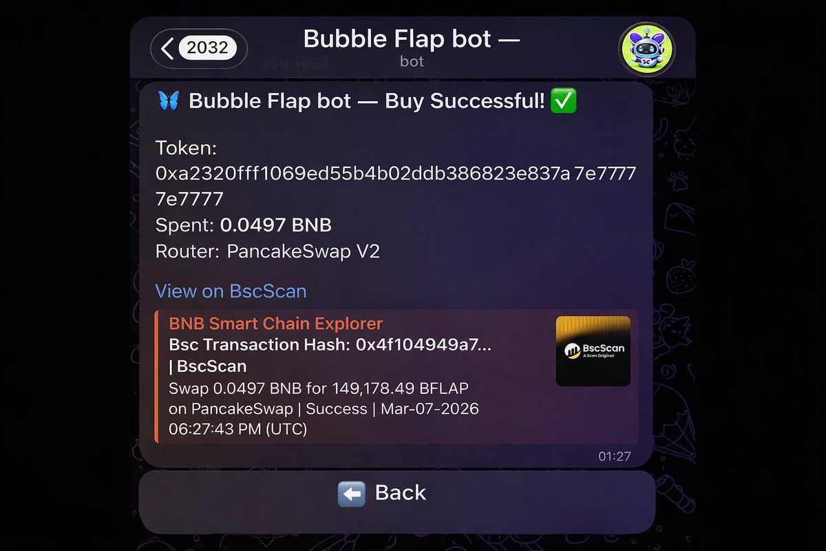BubbleFlap tweet media