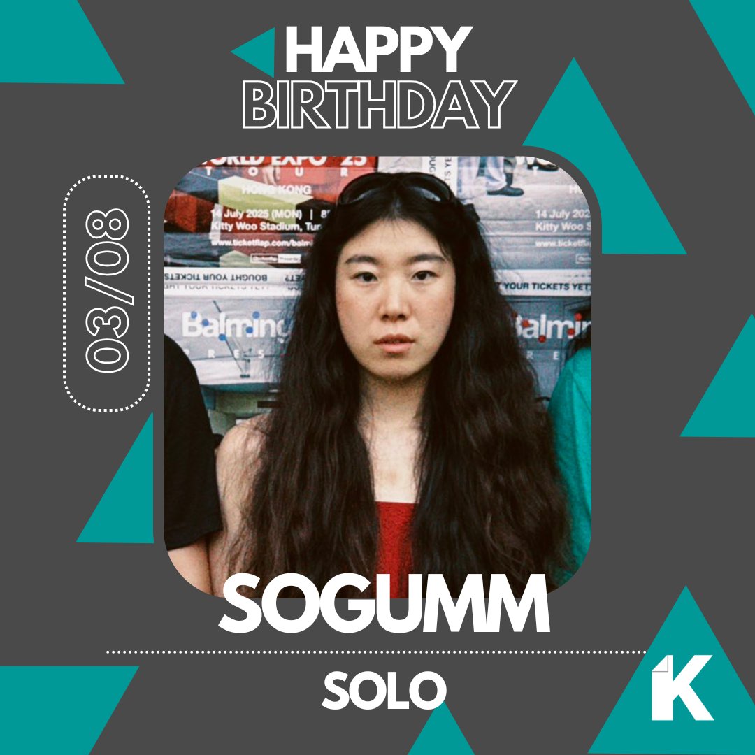 ummundoasiatico's tweet image. Hoje é aniversário da #Sogumm