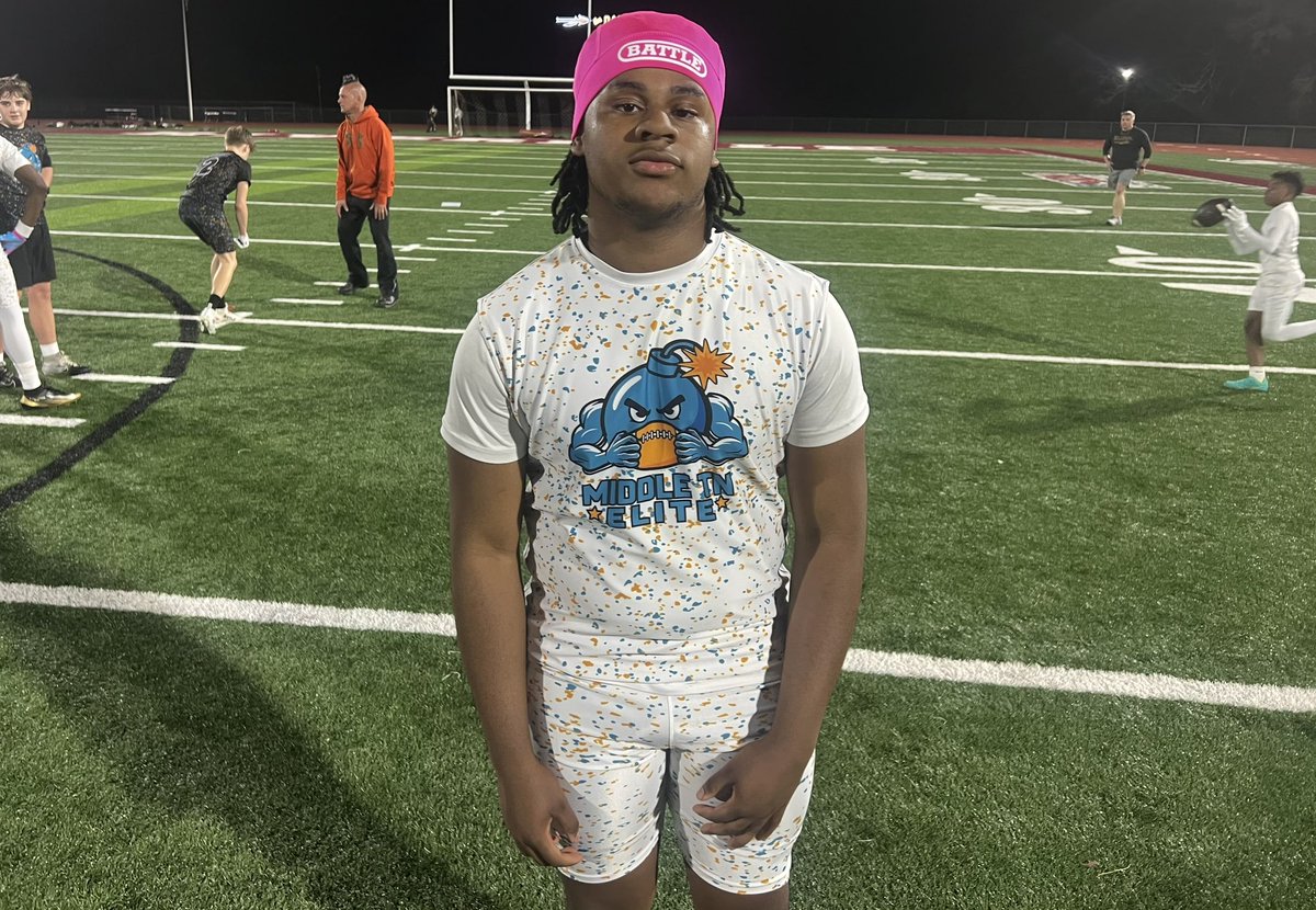 #TN2028 LB/RB <a href="/LathenColeman4/">Lathen Coleman</a> impressed me at Middle TN Elite’s latest practice 🏈🏅

Coleman was locked in during the scrimmage, hauling in the clutch touchdown pass