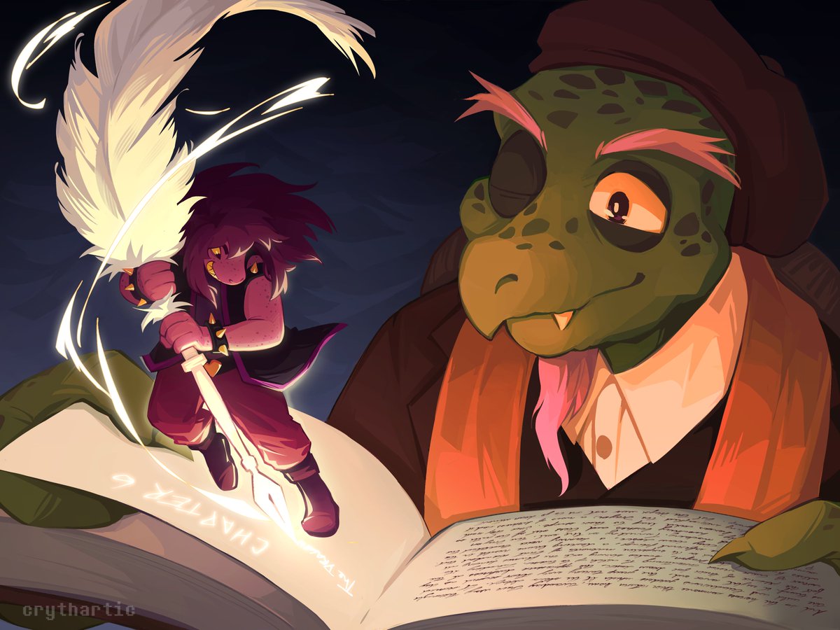 a white pen known as hope #DELTARUNE