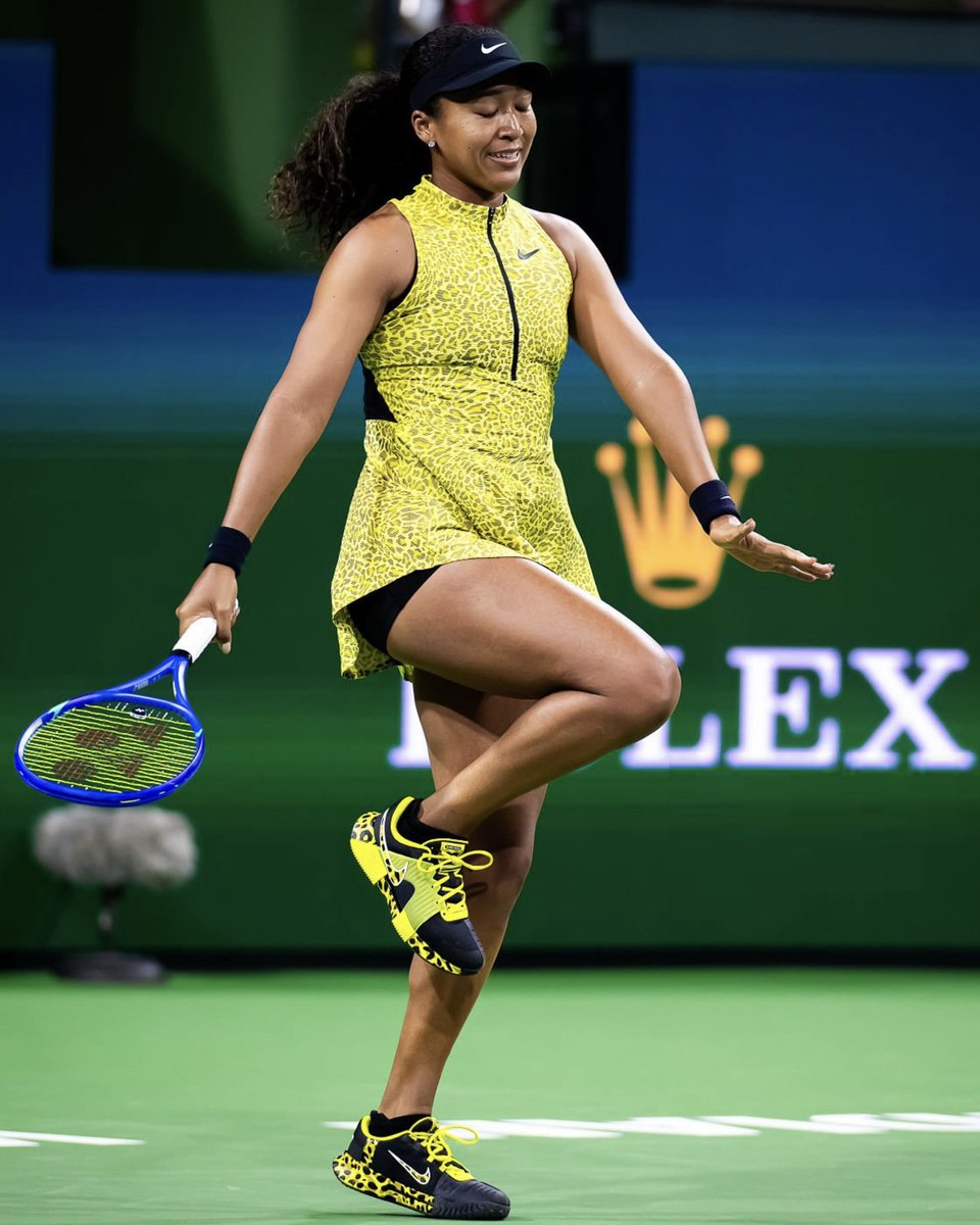 SoleRetriever's tweet photo. Naomi Osaka’s Nike kit for Indian Wells goes hard 🐆🔥 @naomiosaka https://t.co/whY8hPXY3i