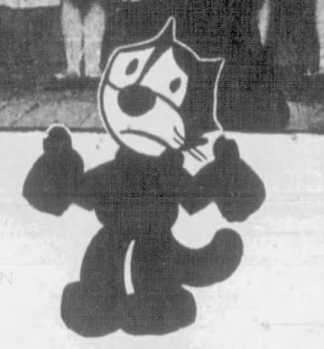 JLW2699's tweet photo. Nevermind Poindexter! Felix the Cat: A mascot for almighty science! 😤🧐🧠🦿🎓🧪🔬🔭🥼

But seriously, what did he say in that very last paragraph?? 😂

#FelixTheCat #Humor #Scientist #Knowledge #France #Japan #USA #PatSullivan #Caturday #International https://t.co/ZSc4MPONdH