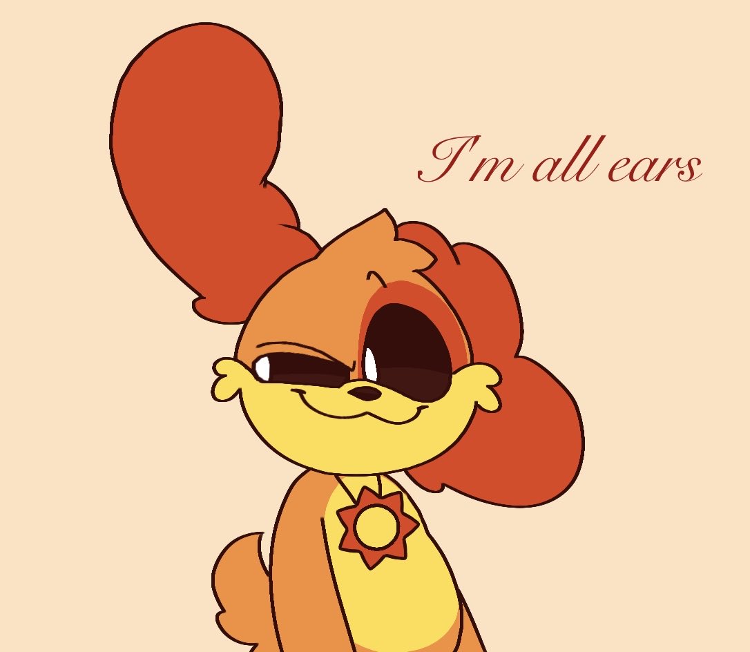 Potato472734's tweet image. What is he listening to #dogday #SmilingCritters