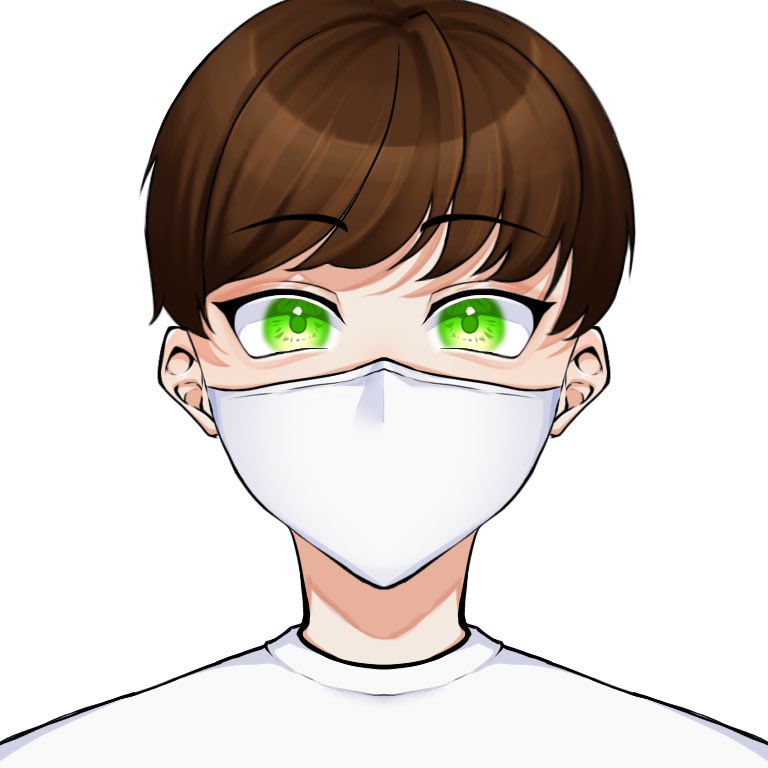 WchwpR's tweet photo. 年末頃からずっと忙しすぎて絵描く余裕なかったから描き方と塗り方思い出しがてらお顔だけ描いてたんだけど、私絵柄変わった？w https://t.co/G28mxn3KUV