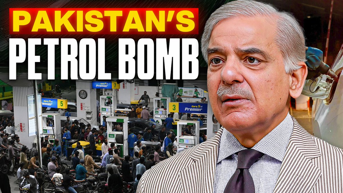 Shehzad89's tweet image. Pakistan drops a petrol bomb on the awaam:
youtube.com/watch?v=fRAqo8…

Pakistan Petrol Bomb - Petrol goes up by 55 Rs/L - Imran Khan's fuel subsidy - Case update #TPE