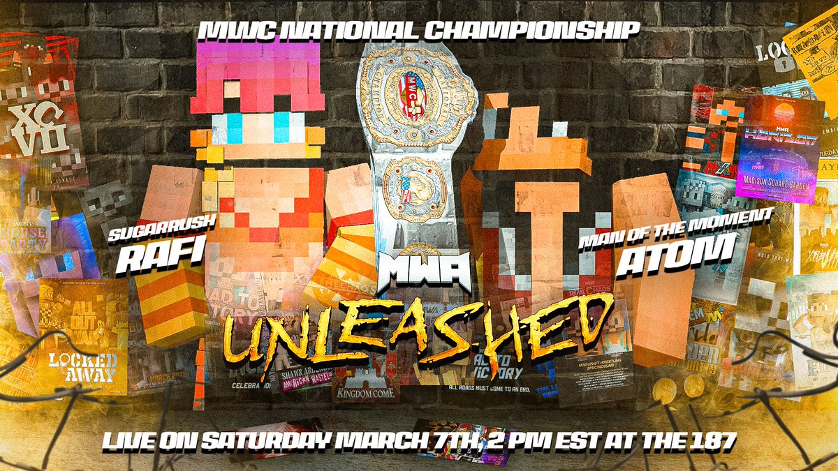 Minecraft Wrestling Alliance tweet media