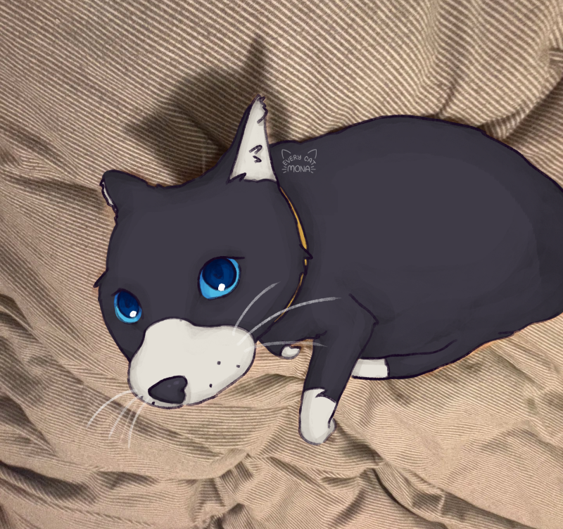 mona from persona tweet media