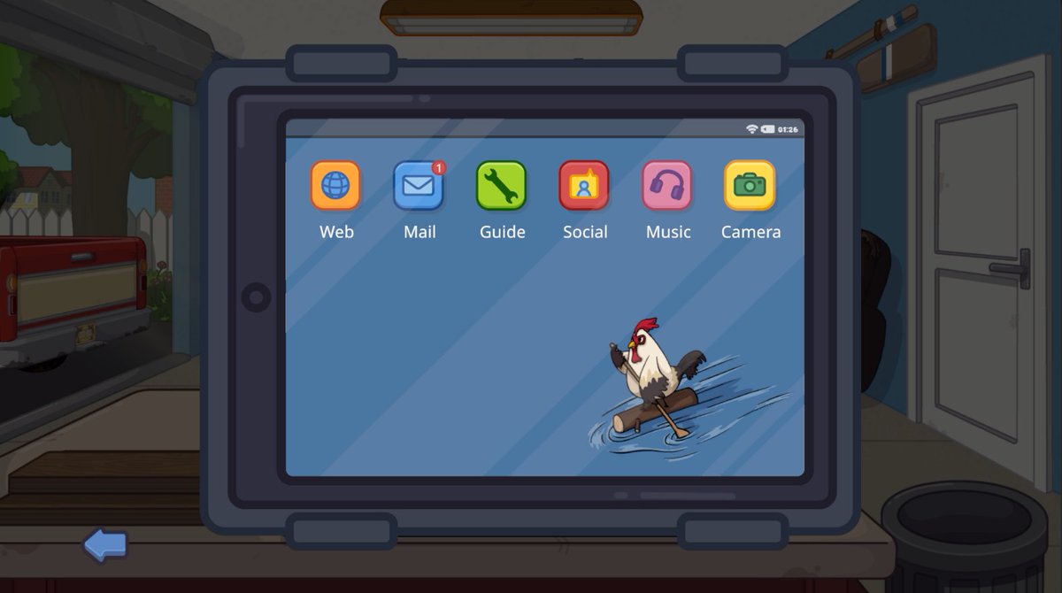 We wanted to immortalize Wilson's departure.🐔

#screenshotsaturaday #indiegame #indiedev #gamedev #cozygames #EspanaTurquía #SpainTurkey