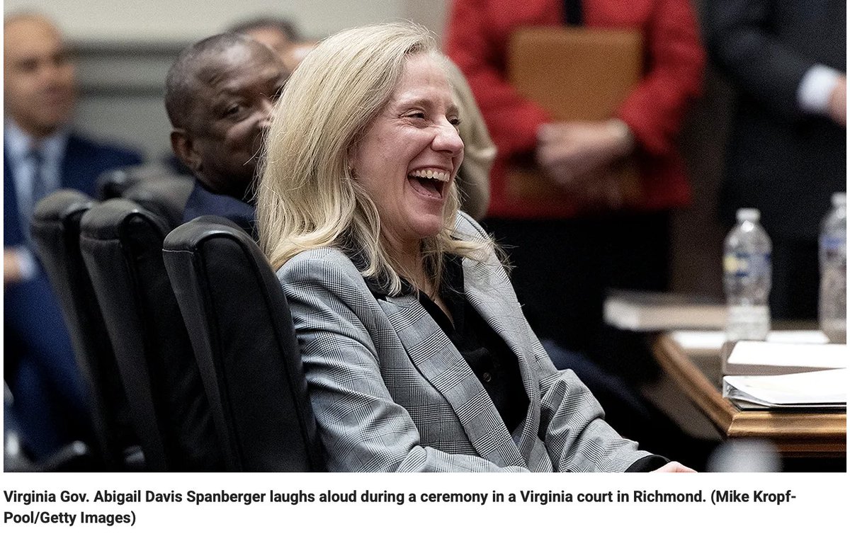 Republicans believe this lady is a Virginia Confederate.

She's not even Virginian, she's from New Jersey.

And she's no Confederate. She's a Marxist-adjacent liberal.