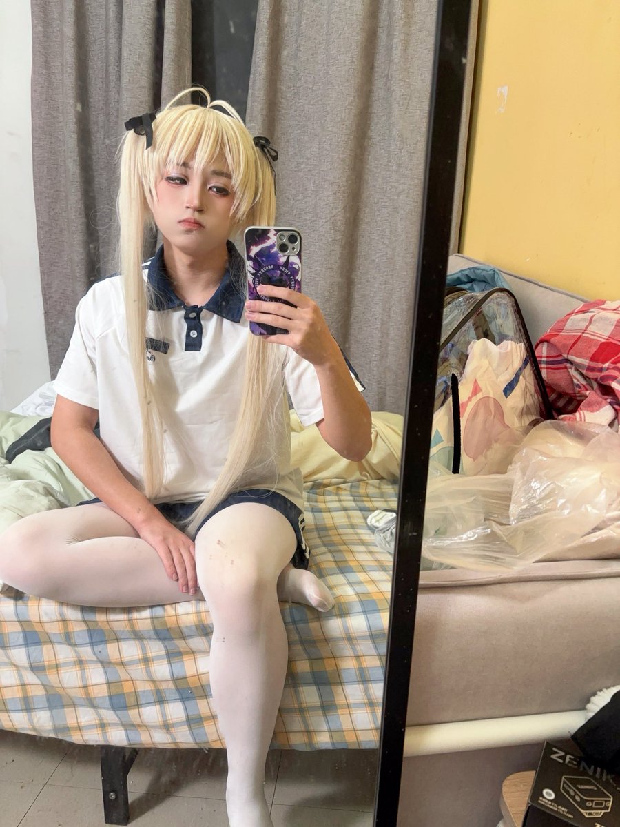shysuse's tweet photo. po几张对镜 #男娘 #cosplay https://t.co/Ki1q8oGlLy