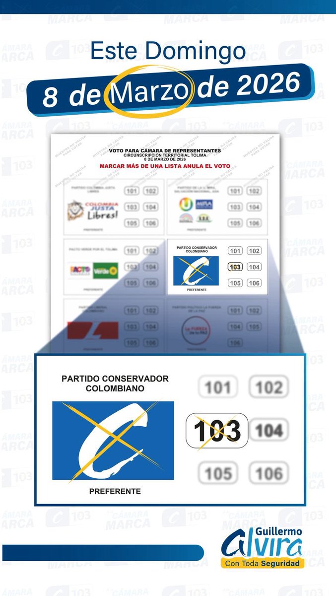andretroncomahe's tweet photo. Por nuestras familias y por el Tolima que soñamos, vota C-103 https://t.co/SiQVeqZO84