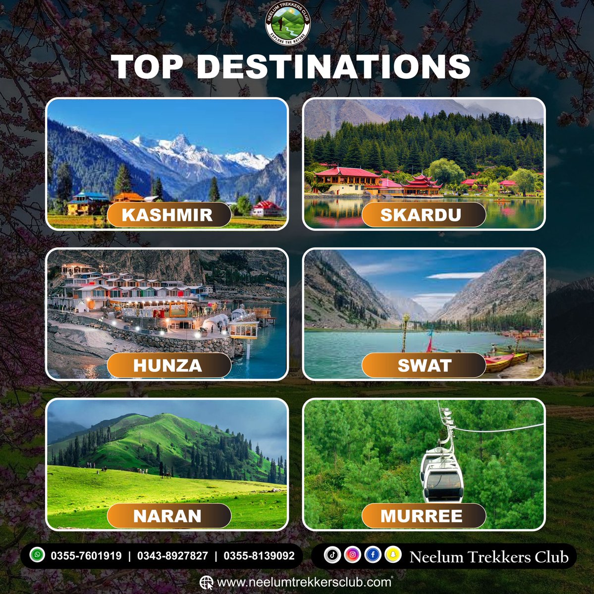 travelwithntc's tweet photo. 🌄Dreaming of Northern Pakistan? Let's Make It Real!
🎒 You just pack your bags — we’ll handle the rest!
Dreaming of a perfect trip with your family, friends or honeymoon?
Let us plan your customized tour anywhere in Pakistan with complete comfort and unforgettable experiences. https://t.co/L1jyWdsgMQ