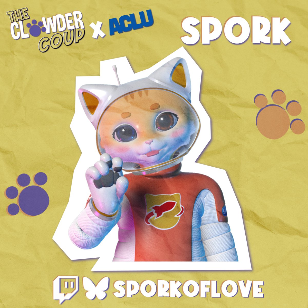 theclowdercoup's tweet photo. Our next stop is out of this world... literally! Come hang out with @SporkOfLove while they play King of the Castle! 🐈

https://t.co/mvbUCu8u2Z https://t.co/AoLHnxurlI