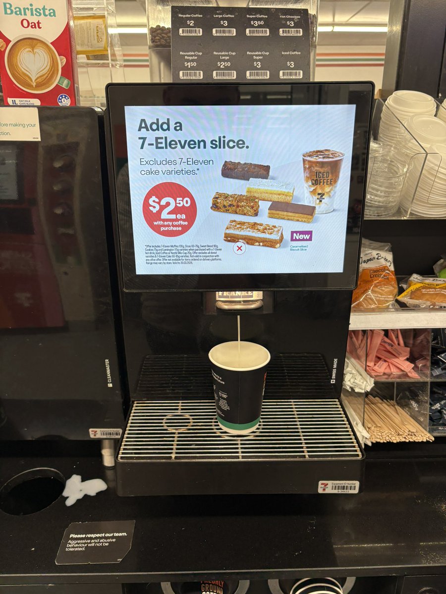 camvalj's tweet photo. Trying that famous Melbourne coffee https://t.co/Jff7xAAR9p