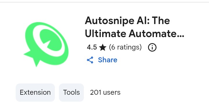 🎯 <a href="/autosnipeai/">Autosnipe</a> extension lets you:

• Execute token snipes instantly inside your browser 📶
• Automate trades across multiple platforms effortlessly
• Rug-check smart contracts before committing 💎
• Access everything in one place  no extra accounts, no site switching

If