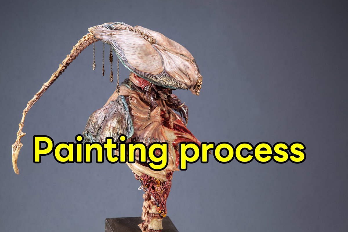 SangZhongStudio's tweet photo. 【丧钟重涂】末那杰拉姆GK胸像涂装过程（Monad ZEIRAM garage kit Bust Painting Process Paint ... https://t.co/48BqrBaegm 来自 @YouTube  #kit #painting #kaiju #ゼイラム #ZEIRAM #雨宮慶太 https://t.co/pKybBZPuTB