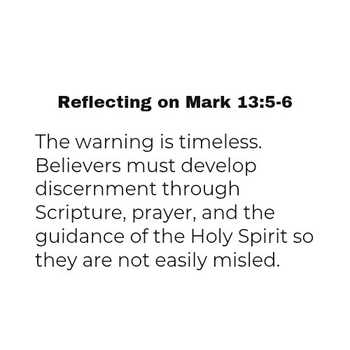 iamo_cube's tweet image. Reflecting on 📖 Mark 13:5–6
#StayAlert 
#SpiritualDiscernment 
#StandInTruth 
#IamOCube
#Reflection