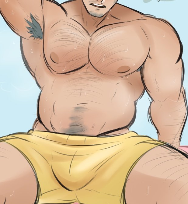 NarratorSone's tweet photo. Npc4: " Pay me and im yours๐น๐ฅด"
Hes a stripper๐
#muscleart #gayart #hotmuscleboys #bara #muscleorcart #orcoc #hotcharacterart #pecs #barart #myoc #muscles #musclesaresexy #workout #hotoriginalcharacter #barart #hotcharacterart #nsfw https://t.co/M1VGpor0Ax