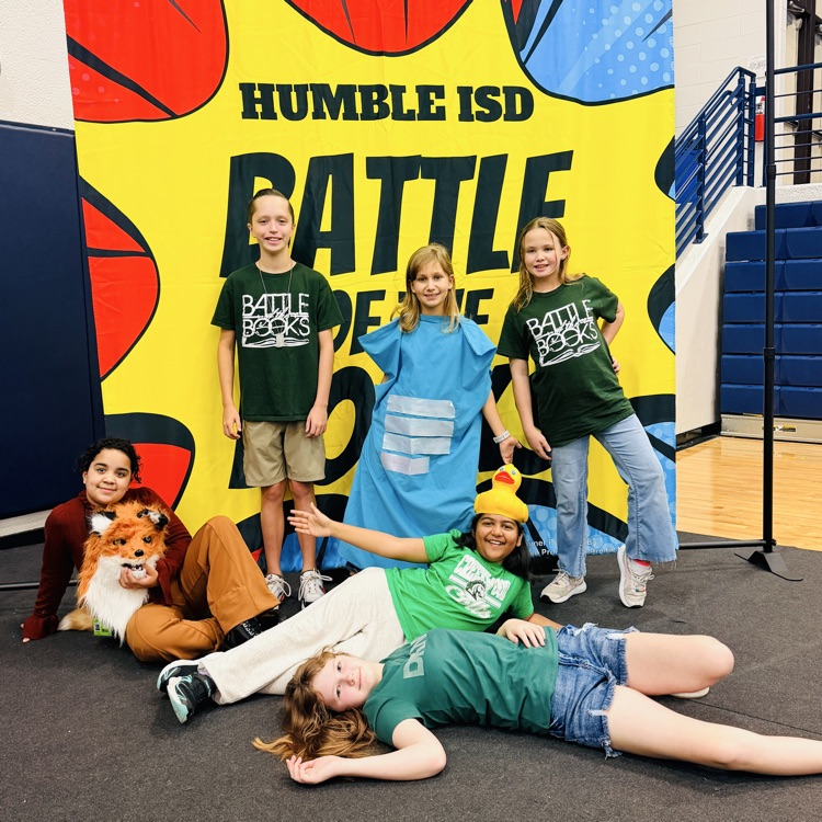 HumbleISD_CMS's tweet image. Best of luck to our Battle of the Books teams who are competing today!!!! Let's go, Reading Ratatouilles and Insert Name Here!!!!!! #TheColtWay