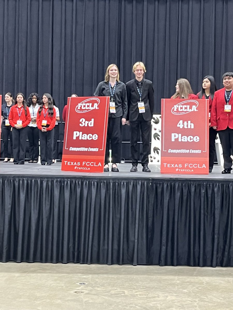 AzleFccla's tweet photo. Congratulations to these Azle FCCLA members who competed at Region are headed to State!

Texas Toy Design - Level 2
Elias Martin
Abigael McCoy https://t.co/4uhBVHu3vB